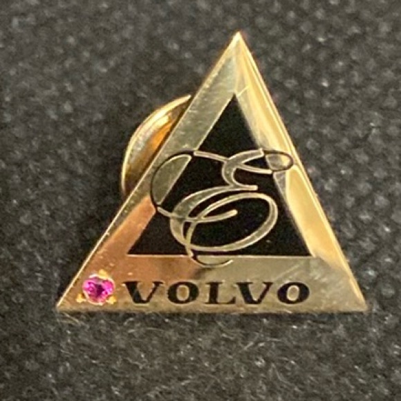 Vintage Tiffany & Co. Gold Vermeil 925 Sterling Silver VOLVO Employee Pin